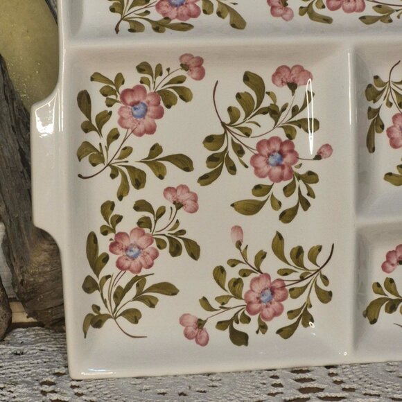 Vintage Divided Serving Tray - Picture 3 of 13